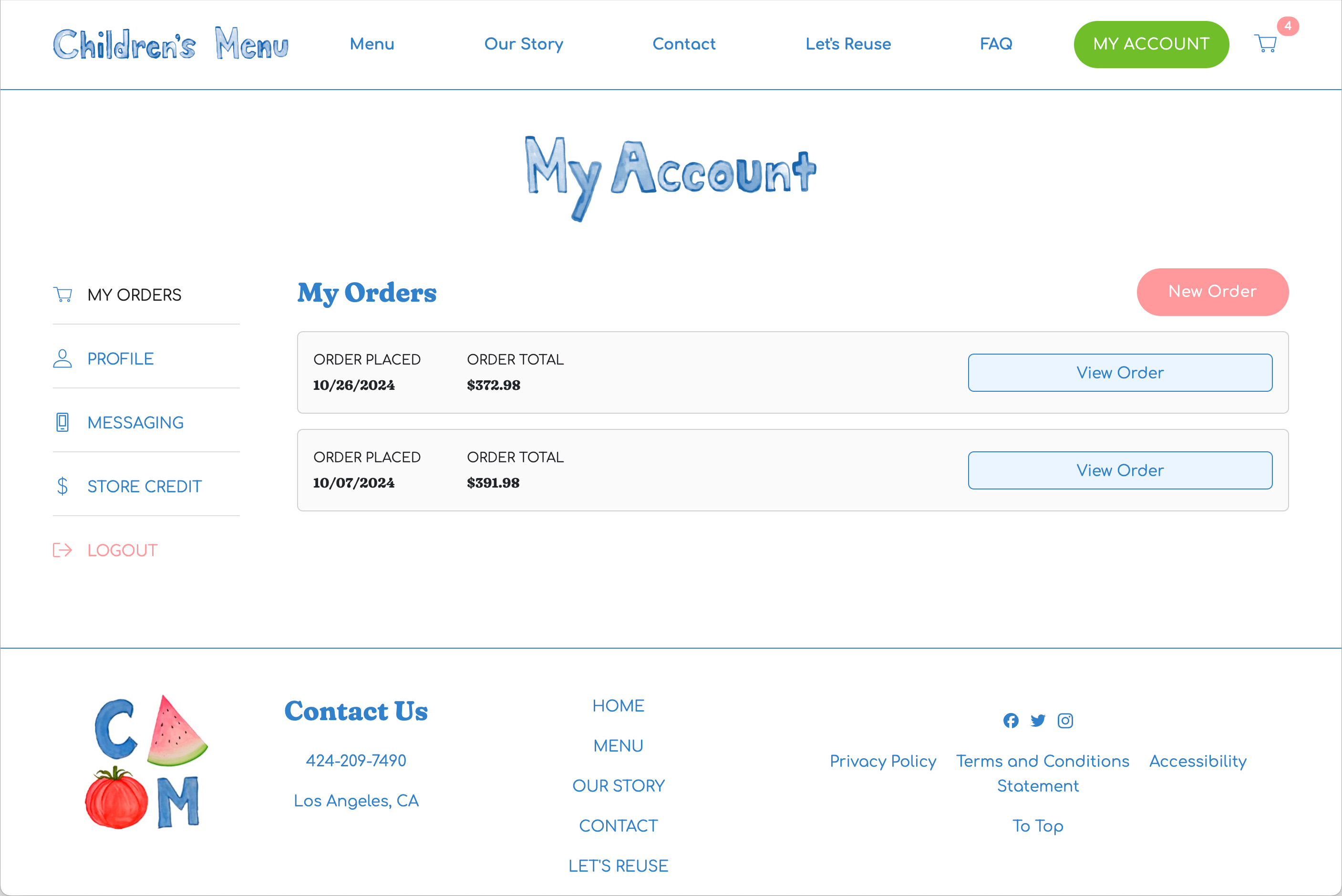 My Orders