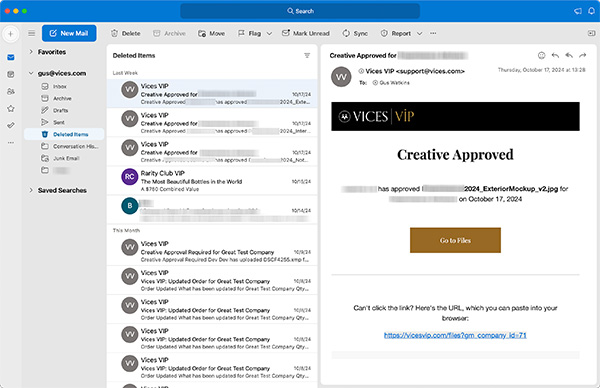 Automated Notifications